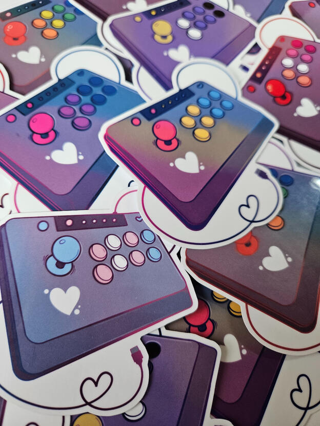 Pride Fighter Stickers!