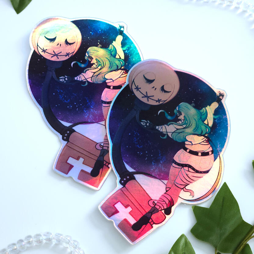 ABA Holographic Stickers