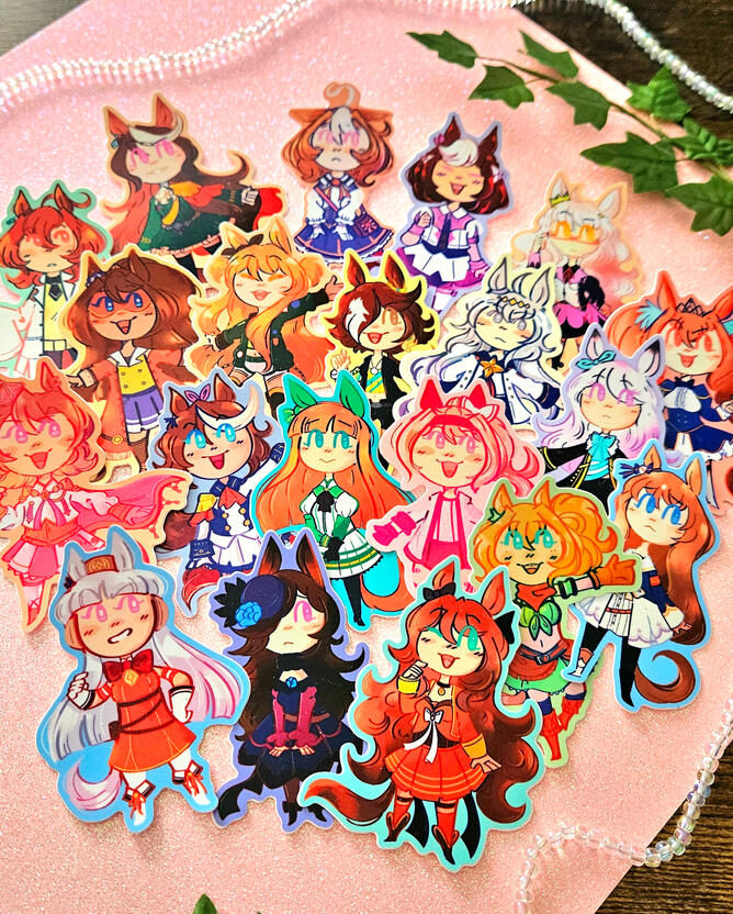 Horse Daughter Stickers!